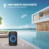 TECKNET Wireless Doorbell, Wireless Doorbell Set, 400 m Range, IP65