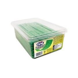 Fini Zure Lopers Appel | Sour Apple Gummy Candy Strips | 150 pieces