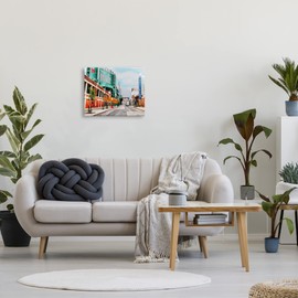 Stupell Industries Fenway Park Boston Cityscape Canvas Wall Art, Design by Emily Kalina