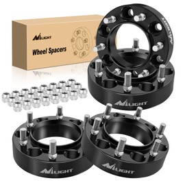 Nilight Toyota Wheel Spacers for 1995-2023 Tacoma 1989-2023 4Runner,Wheel spacers 1.5 inch with 12x1.5 Studs & 106mm Hub Bore FJ Cruiser Tundra Fortuner Sequoia Land Cruiser-4PCS