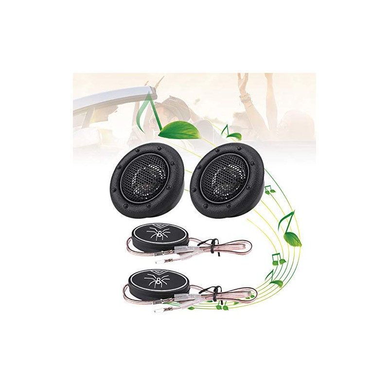 EVGATSAUTO Dome Car Tweeter, Pair 12 V 150 W Car