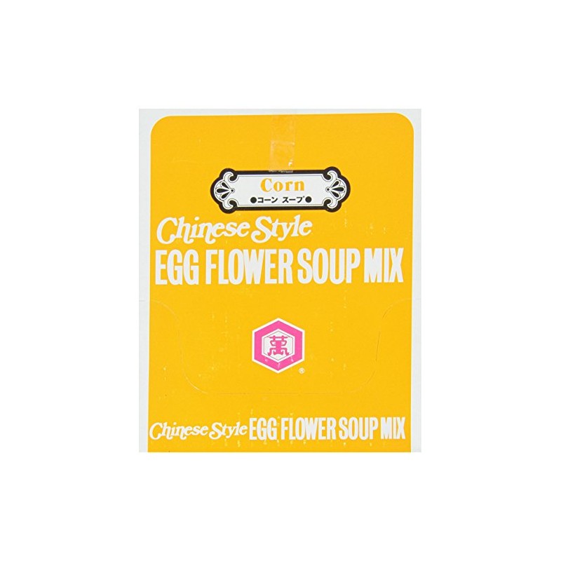 Kikkoman Corn Instant Egg Flower Soup, 1.3-Ounce (Pack of 12)