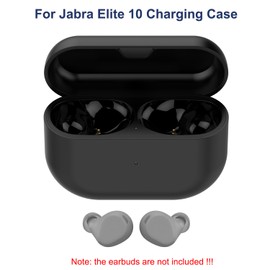 Charging Case for Jabra Elite 10 (Gen 2), Replacement Charger Box Case Cover for Jabra Elite 10 Earbuds