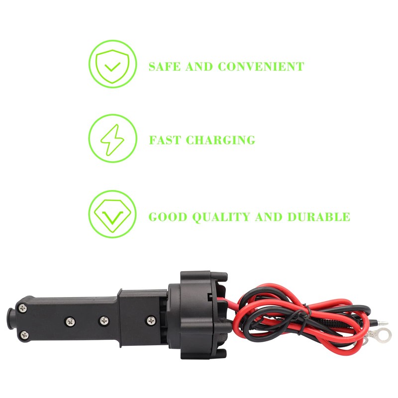 Panglong 48V MAC DC Charger Plug, Powerwise Receptacle Suitable for