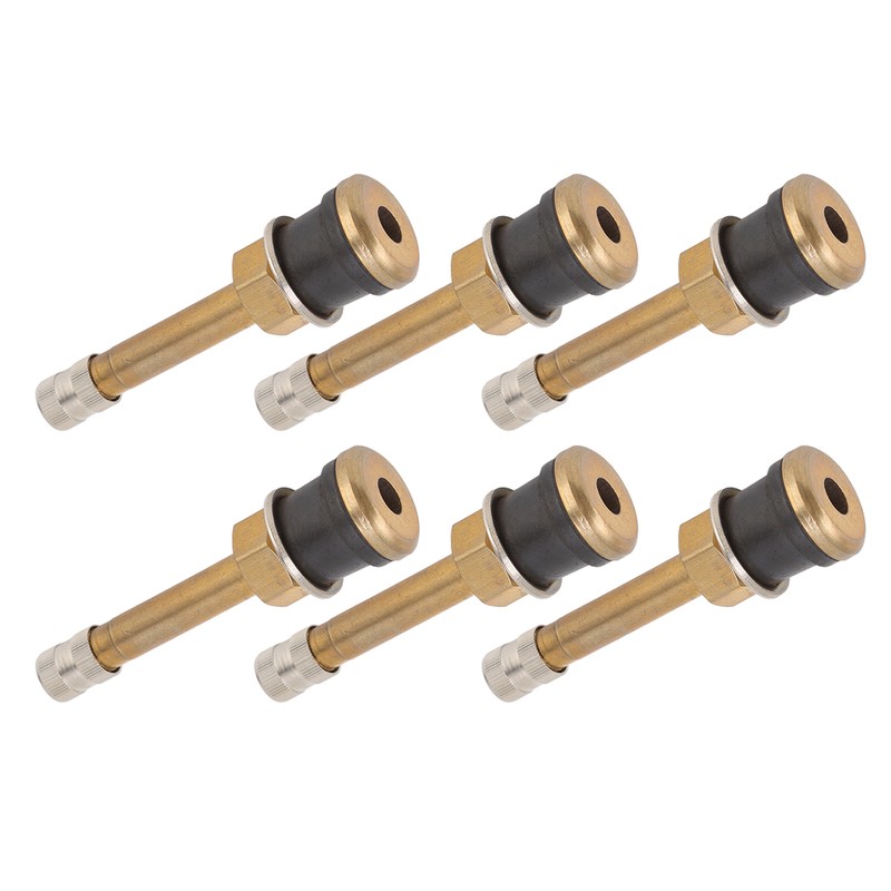 10 Pcs Valve Stems Straight Brass Heavy Duty Clamp in