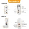 PANDAAR Wireless Doorbell for Home, intercom system with 4900ft Range,