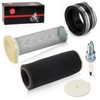 Air Filter Guide End Cap Kit Spark Plug Intake Manifold