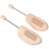 Cherry Blossom Premium Mens Wood Spiral Shoe Trees PCACC006 Natural
