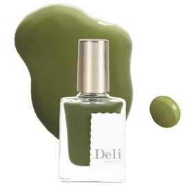 Deli Beauty Deep Syrup Lure in Mood Nail Color Manicure, MGR403 Mute Khaki, 10ml, 1 Piece / 델리뷰티 딥 시럽 루어 인 무드 네일컬러 매니큐어, MGR403뮤트카키, 10ml, 1개