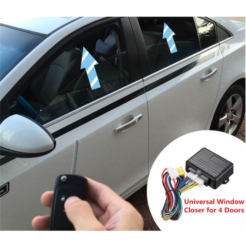 Awzsunny Car Power Window Closer Module-Roll Up Window Lifter Remote