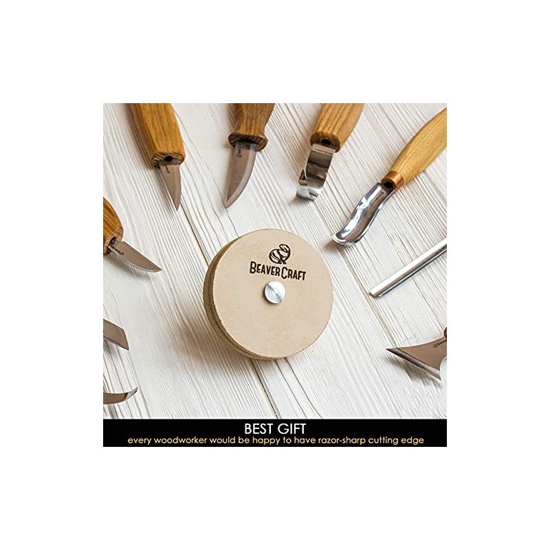 BeaverCraft Rueda de afilado de cuchillos 2.8 in PW1 -