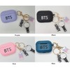 KPOPIRUDA Case Compatible with Airpods Pro with Army Bomb Keychain,
