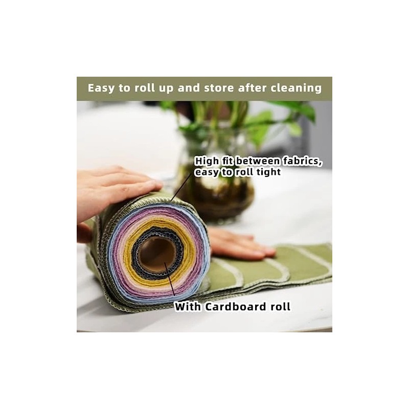 Simnice Reusable Toilet Paper Washable — 30 Pack Absorbent Bidet