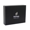 STARHIDE Mens RFID Blocking Genuine Soft Leather Flip Up ID
