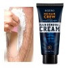 Fatazem Crema Depiladora Para Hombre, Hierbas Naturales, Indolora