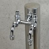 Kakudai 705-101-13 Double Mouth Garden Faucet for Shared Garden