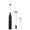 Electric Milk Frother USB Charging 3 Speeds Egg Beater Handheld