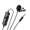 BOYA by-M1 3.5mm Ansteckmikrofon aus Metall für Smartphones, DSLR, Camcorder,