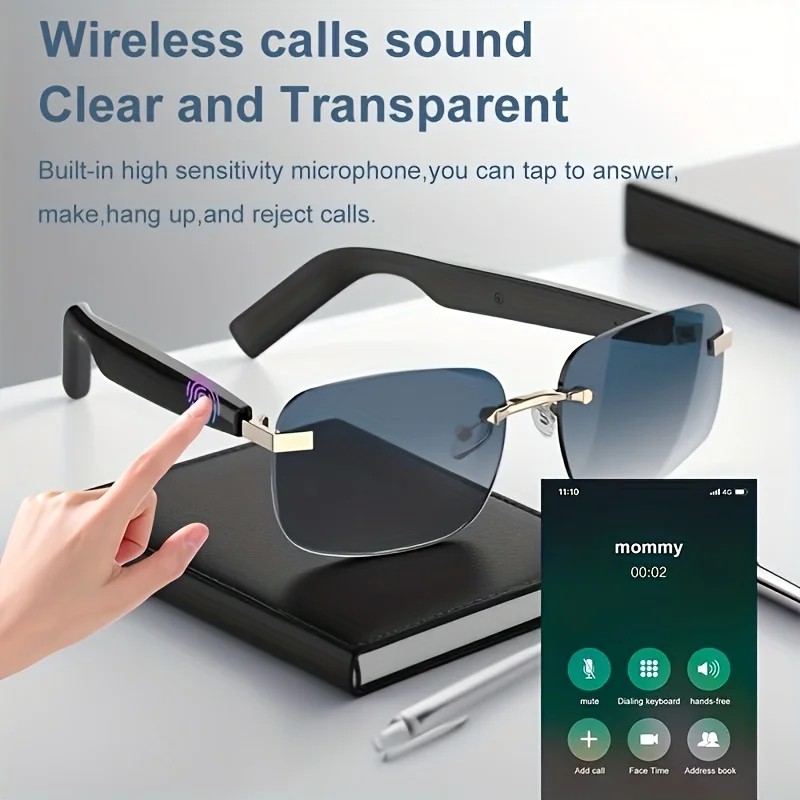 These Innovative Smart Glasses Come with Touch Controls and an