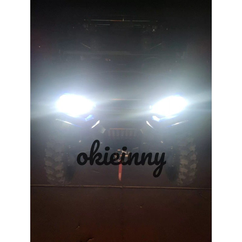 MHK Lighting For Honda Pioneer 500 700 LED Bulbs 2019-2024