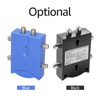 Bi-directional TV Amplifier 2 Inputs TV Antenna Signal Booster with