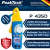 PeakTech/Leak Pliers 80 A AC/DC Power Supply 1mA Resolution and