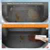 powoq Trunk Mat Compatible with 2022-2026 Honda Civic Hatchback Cargo