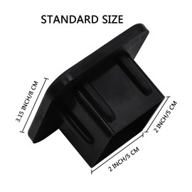 Swono Wolf Trailer Hitch Cover for 2" Receivers, Fantasy Galaxy Full Moon Howling Wolf Rubber Tow Receiver Tube Plug Cap Fits for Any 2"X2" Square Receiver Tube for Sedans Trucks Cars