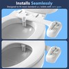 Left Hand Bidet Attachment for Toilet - Left Hand Bidet