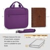 FINPAC Extra Large Bible Cover, Carrying Book Case Church Bag