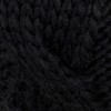 Aran Traditions Knitted Design Faux Fur Earmuffs (Black)