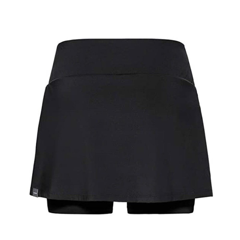 HEAD Club Basic Skirts, Donna, Nero, M