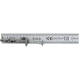 Impact Dowels SMK 6 x 40 Nail Dowels - Pack of 200 Nail Dowels with Collar Cylinder Head