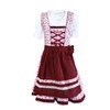 MS-Trachten Children's Dirndl Costume Dress Girls' Dirndl Mimi 3-Piece (128,