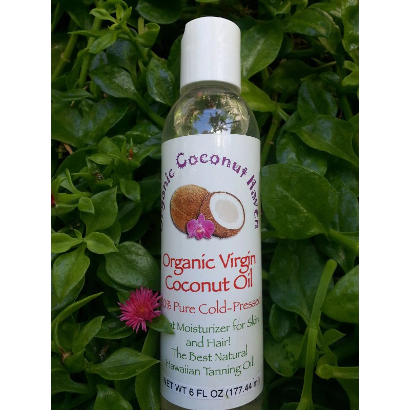 Organic Virgin Coconut Oil 100% Pure-Cold Pressed 6oz. Unscented for