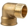 tecuro Brass angle 90° internal x external thread 1 inch,