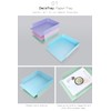 Pastel Desk Organizer Pink Set - 8-in-1 Multi-Functional Office Supply