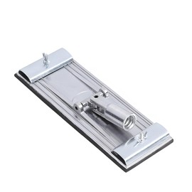 No-flip Pole Sander Head for Hicarer Drywall Featuring Quick Release Clips, Universal Coarse Thread, and Male Threaded Design for Wall and Ceiling Sanding, Head Only