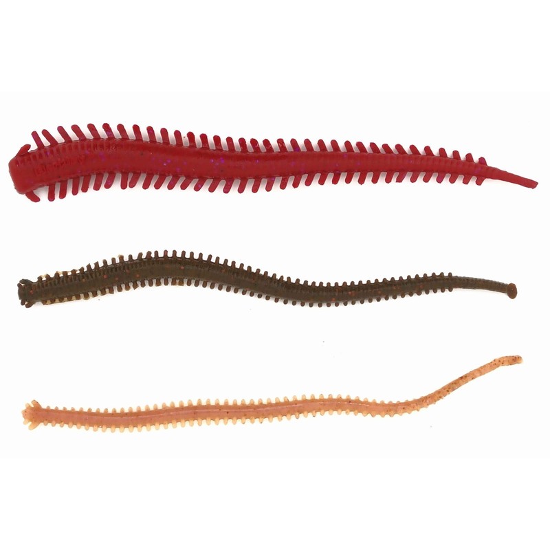 Berkley Gulp! Isome G2SQ 4-AKAISOME-BY Slender 4-Inch Red Isome, Sylogis