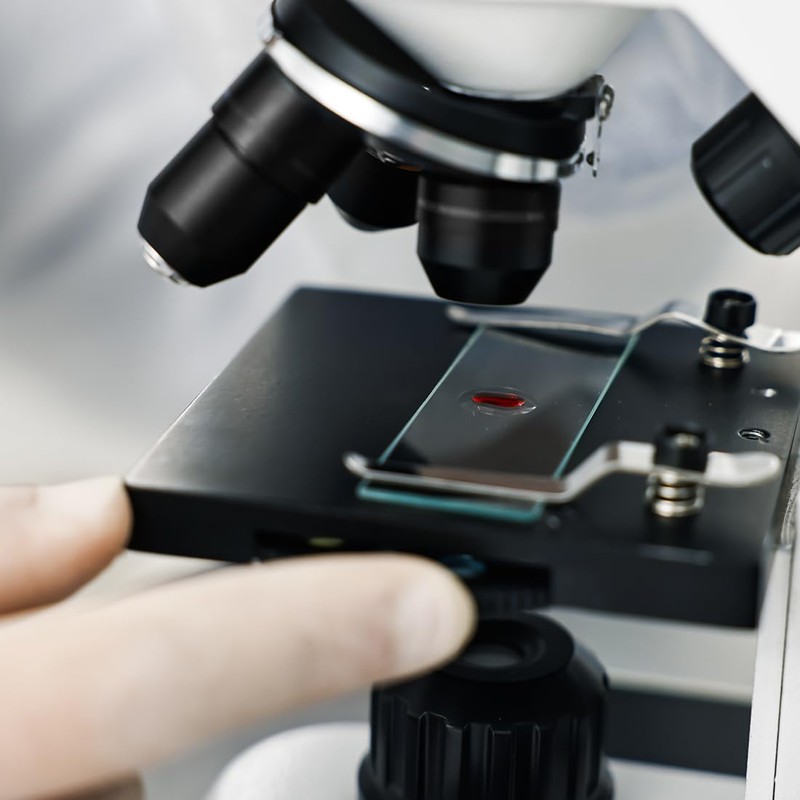 Microscope Slides and Covers Kit 50 Pcs Pre-Cleaned Blank Glass