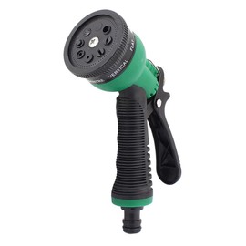 Wideskall® 7 Way Patterns Heavy Duty Garden Hose Water Pressure Spray Nozzle Sprinkler Head