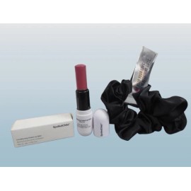 SPOILED C. CONDITIONING TINTED LIP BALM NATURAL PINK 0.14 OZ 3PCS + SCRUNCHIE