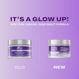 Crema definidora de rizos Alpha Curly As Can Be, 12 oz, define, hidrata y suaviza el frizz, crema para rizos para cabello rizado, ondulado y encrespad