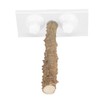25CM Parrots Outdoor Portable Wood Standing Rod Pet Bird Shower