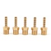 Hsthe Sea 5 Pcs 6 mm to 1/4” BSP Solid