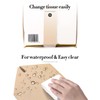 Tissue Box Cover, Jeethemy Square PU Leather Tissue Box Holder,