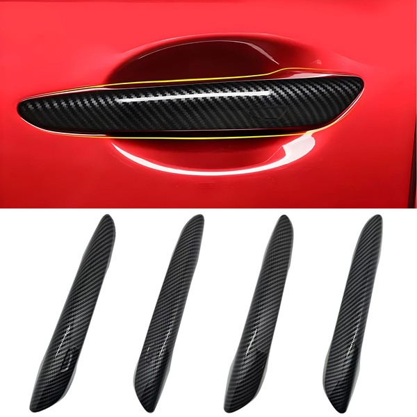 Zacxoxsr No Adhesive Car Door Handle Cover Protector Compatible for