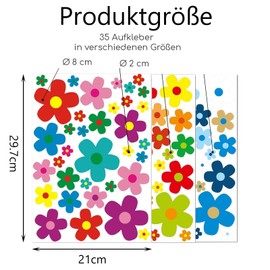 Nurila Fahrrad Aufkleber, 3 Stück Fahrrad Aufkleber Rahmen Blumen, Fahrradaufkleber Kinder, Aufkleber für Fahrrad, für Laptop, Auto Motorrad, Handy Notizbuch, Gepäck, Skateboards