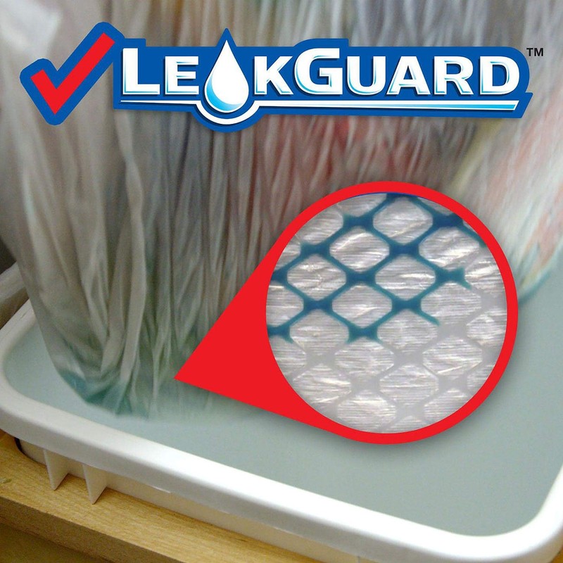 Glad Glad Forceflexplus 13-Gallon Tall Kitchen Drawstring Trash Bags 120