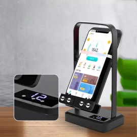 V2 스마트폰 만보기 자동 걸음수 측정 흔들기 장치 기구 [V2 블랙 유선] Smartphone Pedometer Automatic Step Measurement Shaking Device [V2 Black Wired]